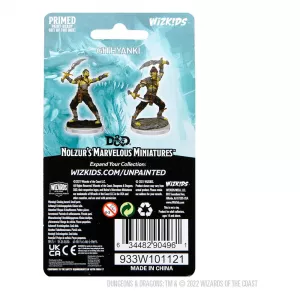 D&D Nolzur's Marvelous Miniatures Unpainted Miniatures 2-Packs Githyanki Wizkids