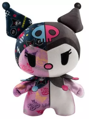 Sanrio DZNR Plush Figure Kuromi Graffiti Edition 18 cm YuMe Toys