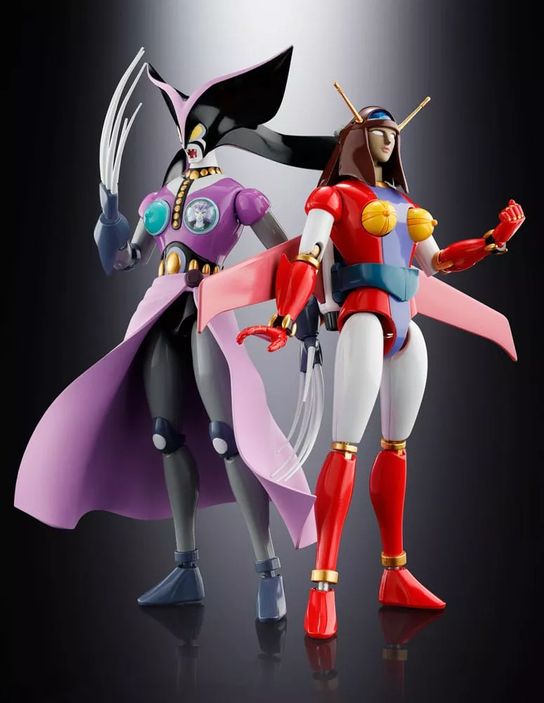 Great Mazinger Soul of Chogokin Diecast Action Figures GX-114 Janus & GX-12R Venus A Set 17 cm Bandai Tamashii Nations