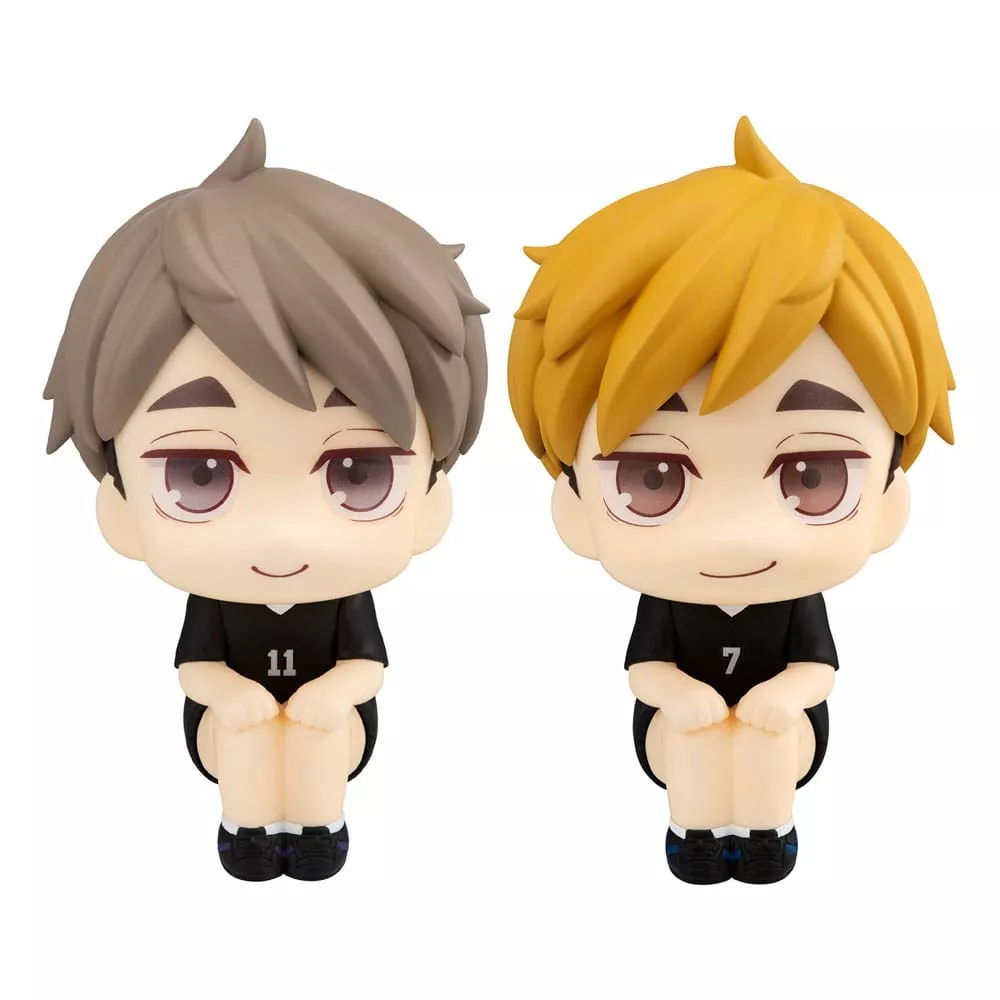 Haikyu!! Look Up PVC Statues Atsumu Miya & Osamu Miya Uniform Ver. 11 cm (with gift) Megahouse