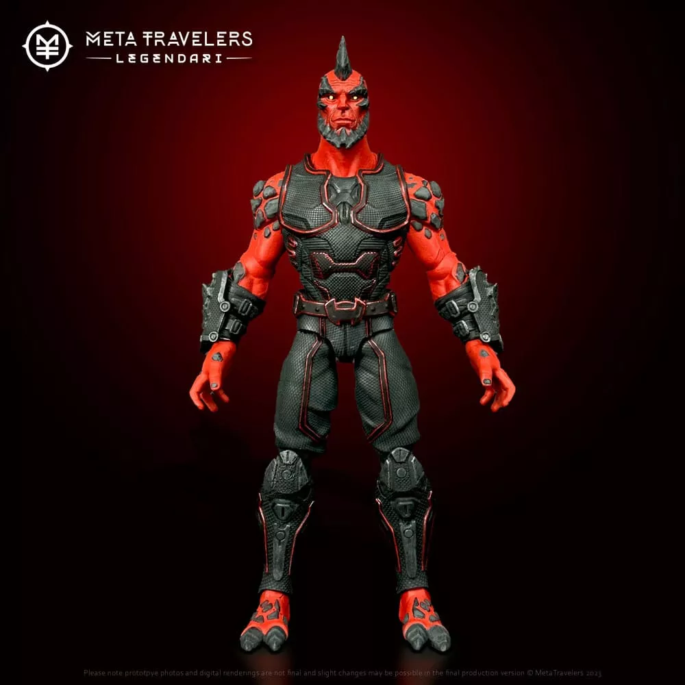 Legendari Actionfigur 1/10 Crimson Enforcer 18 cm MetaTravelers