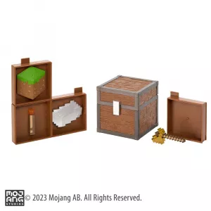 Minecraft Loot Chest Plains 10 cm Noble Collection