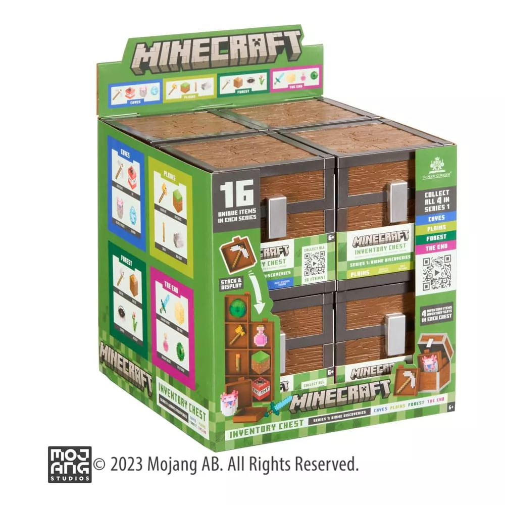 Minecraft Loot Chest Assortment (8) Noble Collection