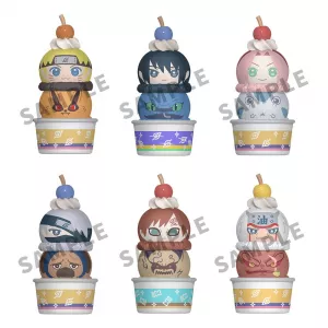 Naruto Shippuden Tsumichen Stack up & Change Trading Figure 6-Pack 8 cm (with gift) Megahouse