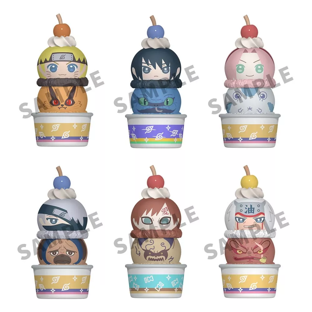 Naruto Shippuden Tsumichen Stack up & Change Trading Figure 8 cm Assortment (6) Megahouse