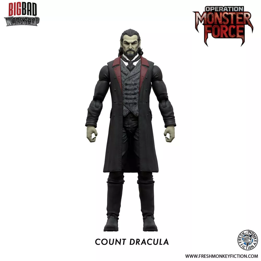 Operation: Monster Force Action Figure 1/12 Count Dracula 15 cm BigBadWorkshop