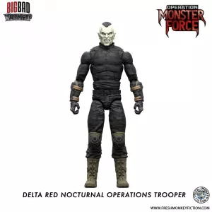 Operation: Monster Force Action Figure 1/12 Delta Red Nocturnal Operations Trooper 15 cm BigBadWorkshop