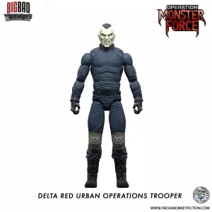 Operation: Monster Force Action Figure 1/12 Delta Red Urban Operations Trooper 15 cm BigBadWorkshop