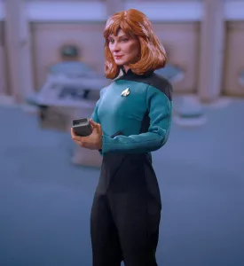 Star Trek: The Next Generation Action Figure 1/6 Dr. Beverly Crusher (Essential Edition) 27 cm EXO-6