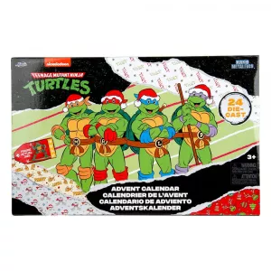 Teenage Mutant Ninja Turtles Battle Diecast Mini Figures Advent Calendar Holiday 2024 Jada Toys