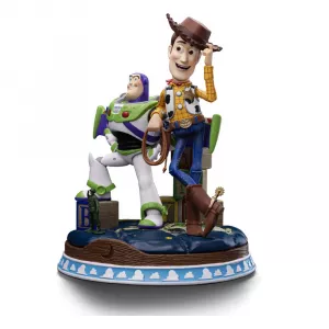 Toy Story Deluxe Art Scale Statue 1/10 Buzz & Woody 38 cm Iron Studios