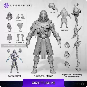 Legendari Actionfigur 1/10 Arcturus 18 cm MetaTravelers