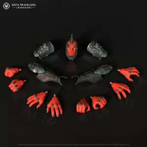 Legendari Actionfigur 1/10 Crimson Enforcer 18 cm MetaTravelers