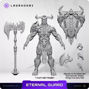 Legendari Actionfigur 1/10 Eternal Guard 18 cm MetaTravelers