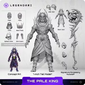 Legendari Actionfigur 1/10 Pale King 18 cm MetaTravelers