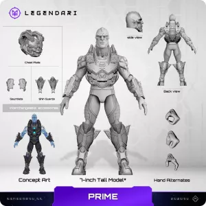 Legendari Actionfigur 1/10 Prime 18 cm MetaTravelers