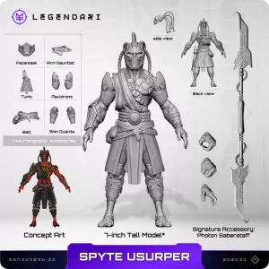 Legendari Actionfigur 1/10 Spyte Usurper 18 cm MetaTravelers