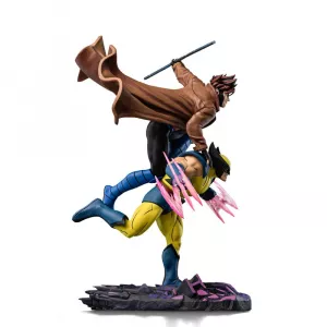 Marvel Deluxe Art Scale Statue 1/10 X-Men´97 Gambit & Wolverine 29 cm Iron Studios