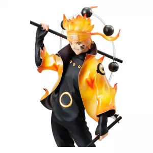 Naruto Shippuden G.E.M. Series PVC Statue Naruto Uzumaki Six Paths Sage Mode 15th Anniversary Ver. 22 cm Megahouse