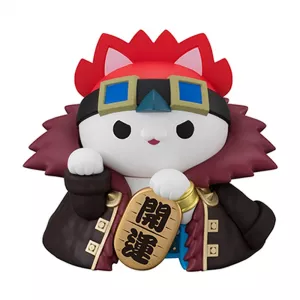 One Piece Mega Cat Project Trading Figure NyanPieceNyan! Beckoning cat Lucky Cat Pirates 7 cm Display (6) Megahouse