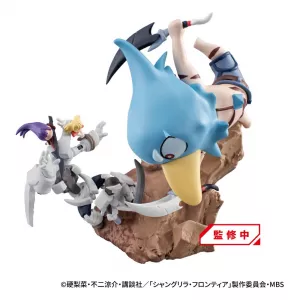 Shangri-La Frontier Petitrama EX Series Trading Figure 3-Set Shangri-La Frontier vs Monster Diorama Collection Set 11 cm Megahouse