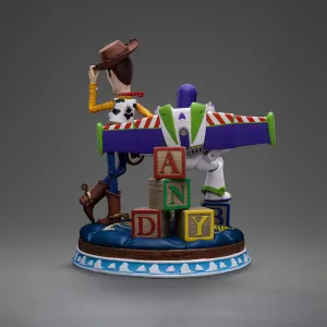 Toy Story Deluxe Art Scale Statue 1/10 Buzz & Woody 38 cm Iron Studios