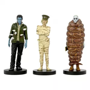 Beetlejuice Beetlejuice Figure 3-Pack Immigration Hall 1 10 cm NECA