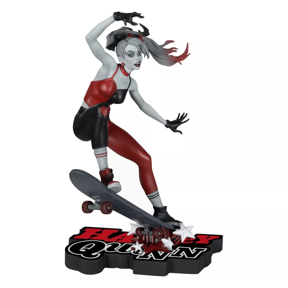 DC Direct Harley Quinn: Red, White & Black Statue 1/10 Harley Quinn by Ivan Tao 20 cm McFarlane Toys