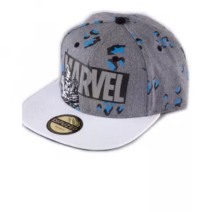 Marvel Snapback Cap Logo Retro Classic AOP Difuzed