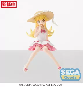 Monogatari Series PM Perching PVC Statue Shinobu Oshino 14 cm