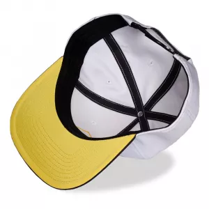 Pokémon Snapback Cap Pikachu Black, White, Yellow Difuzed