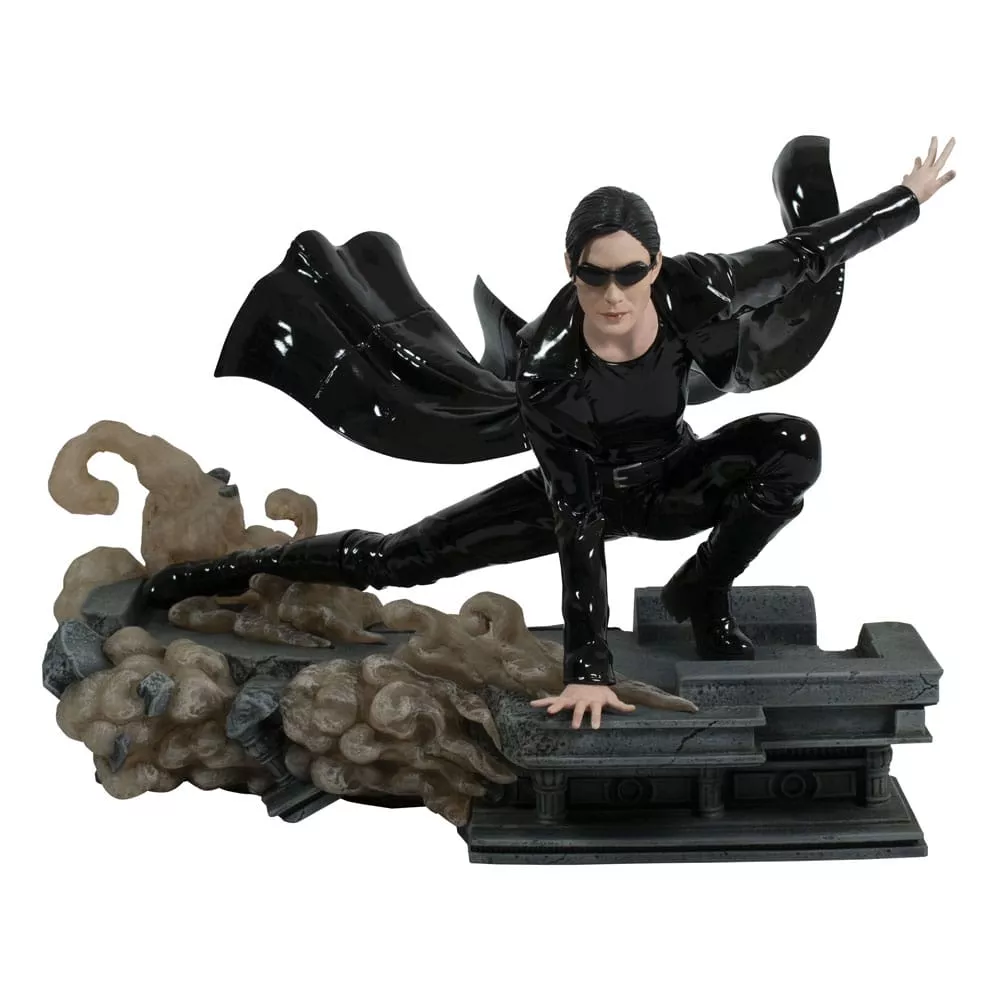 The Matrix Gallery Deluxe PVC Statue Trinity - Damaged packaging Diamond Select