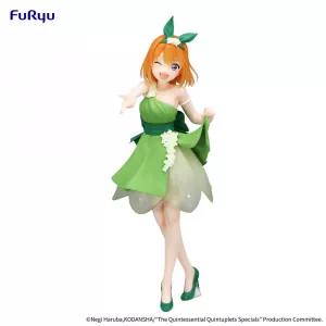 The Quintessential Quintuplets Trio-Try-iT PVC Statue Nakano Yotsuba Pastel Dress Ver. 22 cm Furyu