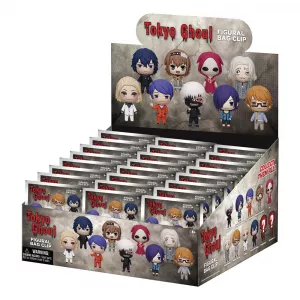 Tokyo Ghoul 3D PVC Bag Clips Series 2 Display (24) Monogram Int.