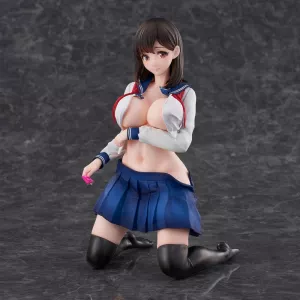 Tomoe Sasamori Illustration PVC Statue Aoi Shirasagi 20 cm Union Creative