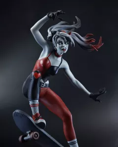 DC Direct Harley Quinn: Red, White & Black Statue 1/10 Harley Quinn by Ivan Tao 20 cm McFarlane Toys