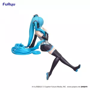 Hatsune Miku Noodle Stopper PVC Statue Kuroboshi Kouhaku Ver. (re-run) 14 cm Furyu