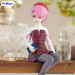 Re:Zero Starting Life in Another World Noodle Stopper PVC Statue Ram Book Girl Ver. 14 cm Furyu