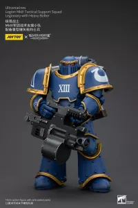 Warhammer The Horus Heresy Action Figure 1/18 Ultramarines Legion MKIII Tactical Support Squad Legionary with Heavy Bolter 20 cm Joy Toy (CN)