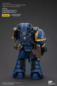 Warhammer The Horus Heresy Action Figure 1/18 Ultramarines Legion MKIII Tactical Support Squad Legionary with Heavy Bolter 20 cm Joy Toy (CN)