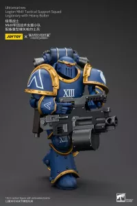 Warhammer The Horus Heresy Action Figure 1/18 Ultramarines Legion MKIII Tactical Support Squad Legionary with Heavy Bolter 20 cm Joy Toy (CN)