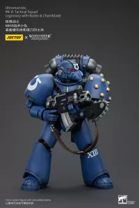 Warhammer The Horus Heresy Action Figure 1/18 Ultramarines MK VI Tactical Squad Legionary with Bolter& Chainblade 20 cm Joy Toy (CN)