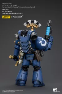 Warhammer The Horus Heresy Action Figure 1/18 Ultramarines MK VI Tactical Squad Sergeant with Plasma Pistol and Power Sword 20 cm Joy Toy (CN)