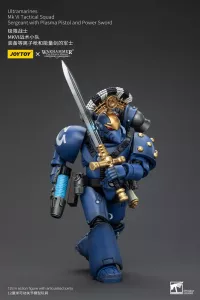 Warhammer The Horus Heresy Action Figure 1/18 Ultramarines MK VI Tactical Squad Sergeant with Plasma Pistol and Power Sword 20 cm Joy Toy (CN)