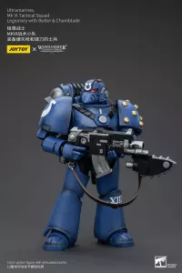 Warhammer The Horus Heresy Action Figure 1/18 Ultramarines MK VI Tactical Squad Legionary with Bolter& Chainblade 20 cm Joy Toy (CN)