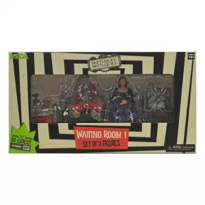 Beetlejuice Beetlejuice Figure 3-Pack Waiting Room 1 10 cm NECA