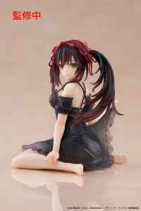 Date A Live V PVC Statue Desktop Cute Figure Kurumi Tokisaki Nightwear Ver. 13 cm Taito Prize