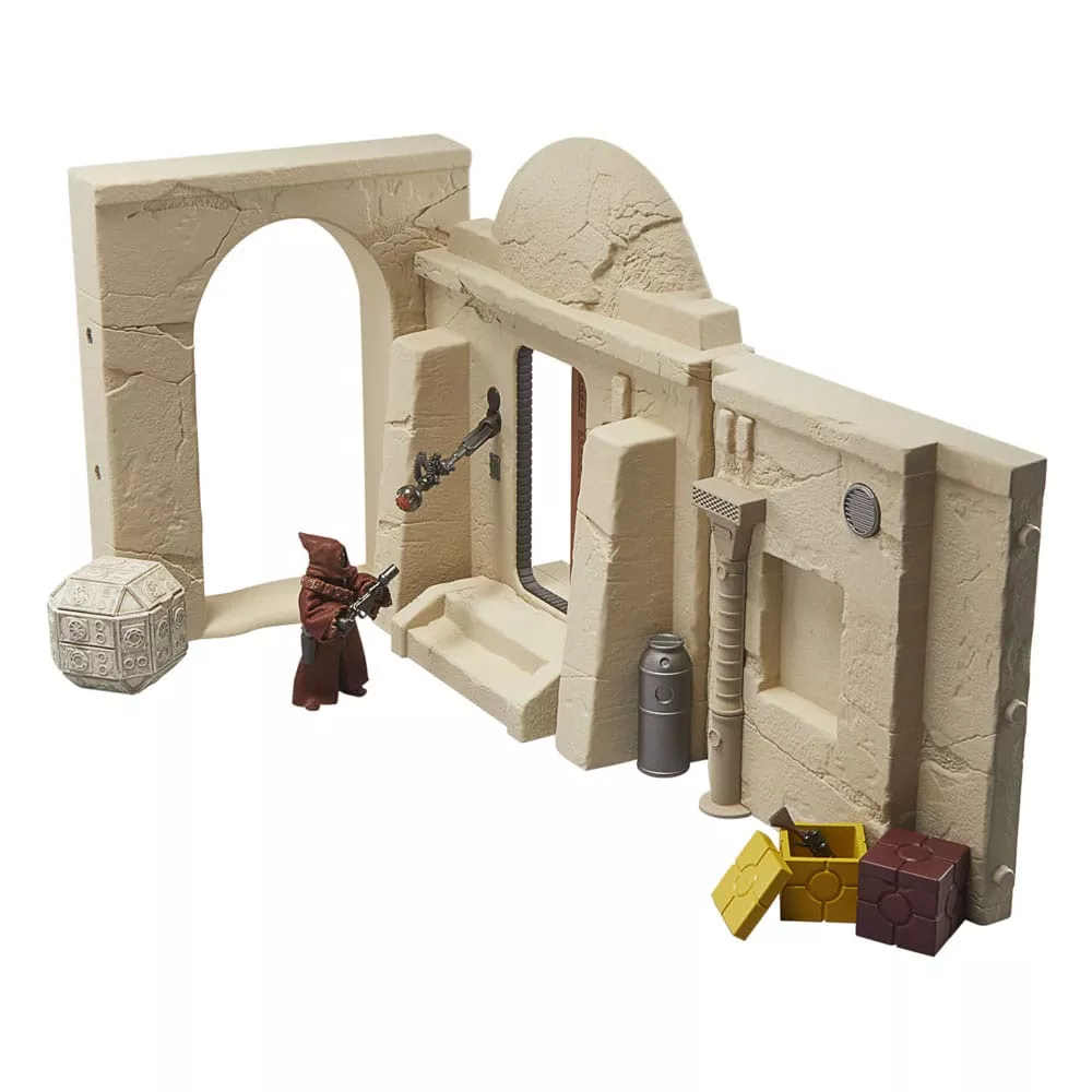 Star Wars Episode IV Vintage Collection Playset Streets of Mos Eisley with Jawa Action Figure Hasbro