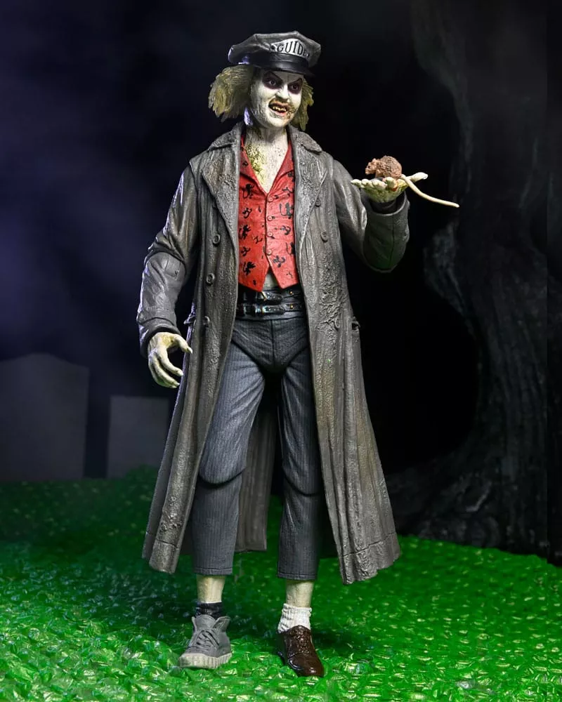 Beetlejuice 1988 Ultimate Action Figure Beetlejuice: Tour Guide The Bio-Exorcist 18 cm NECA