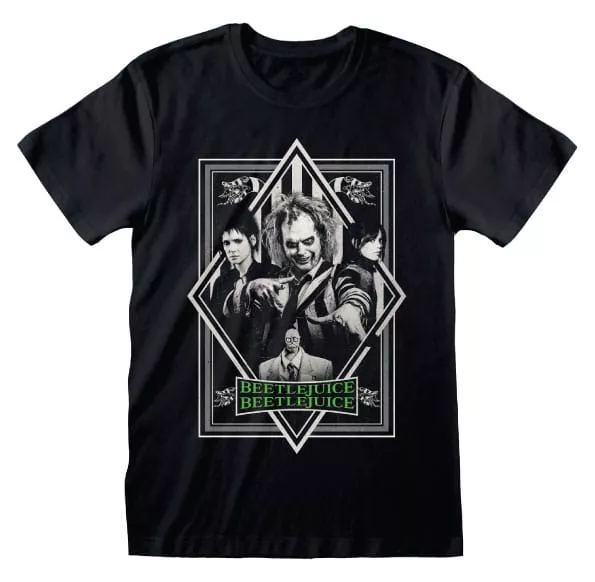 Beetlejuice 2 T-Shirt Poster Plain Size L Heroes Inc